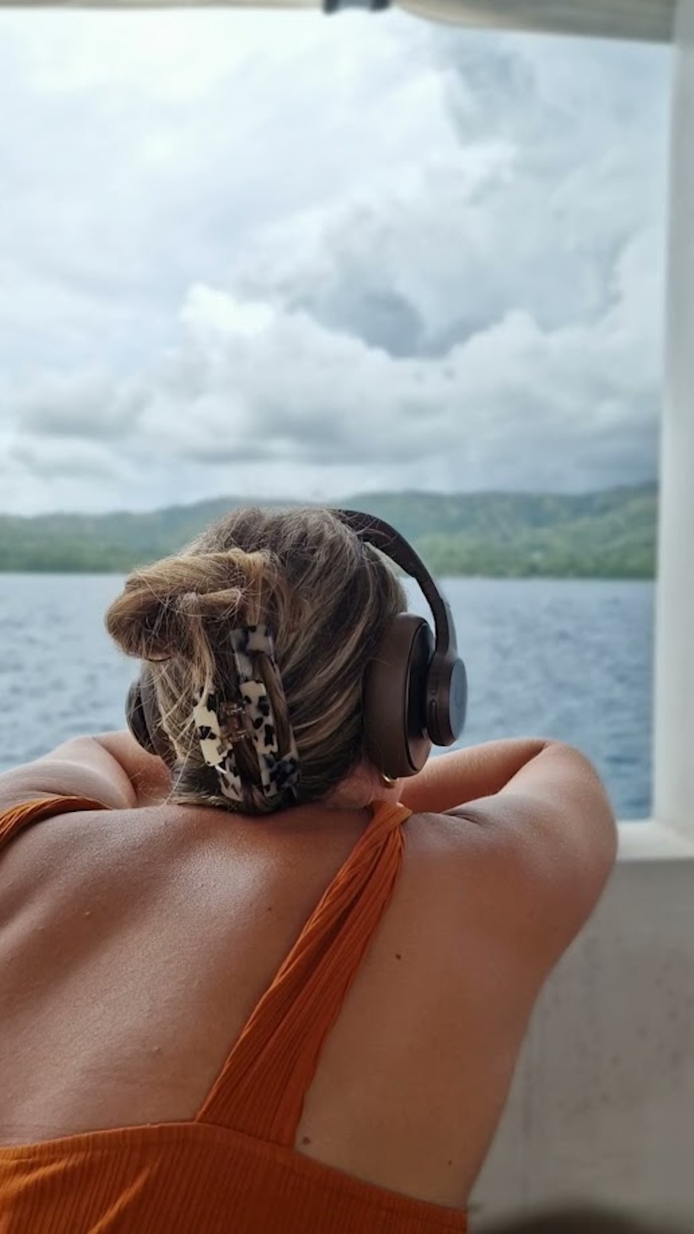 Bo op een boot, reisroute Filipijnen