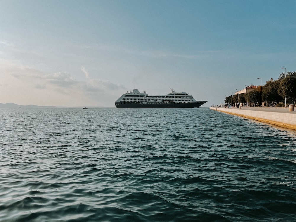 Cruiseschip in Zadar