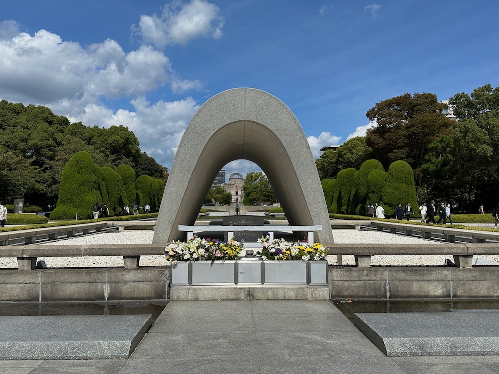 Monument in Hiroshima