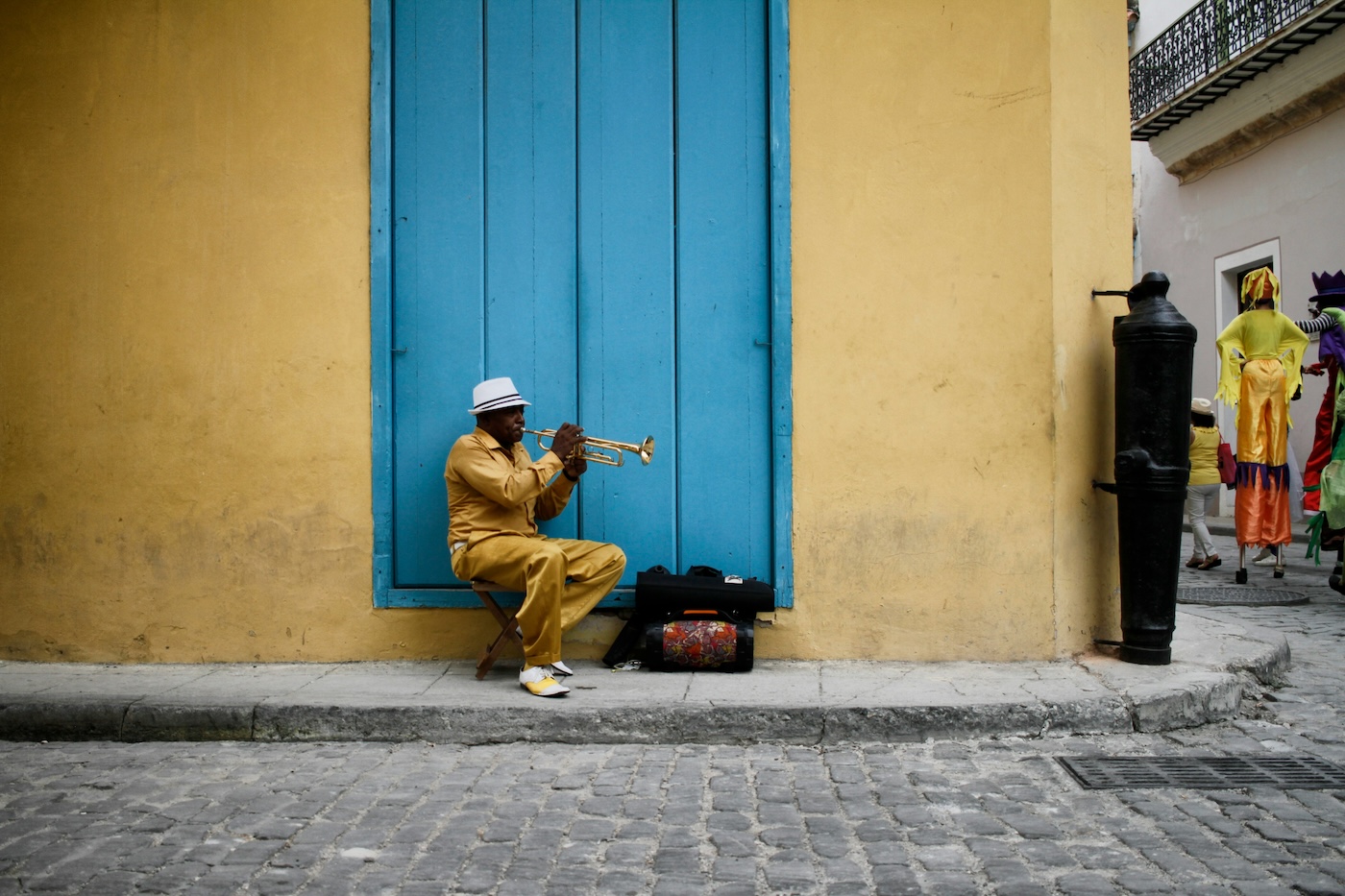 Trompetist in Havana, Cuba