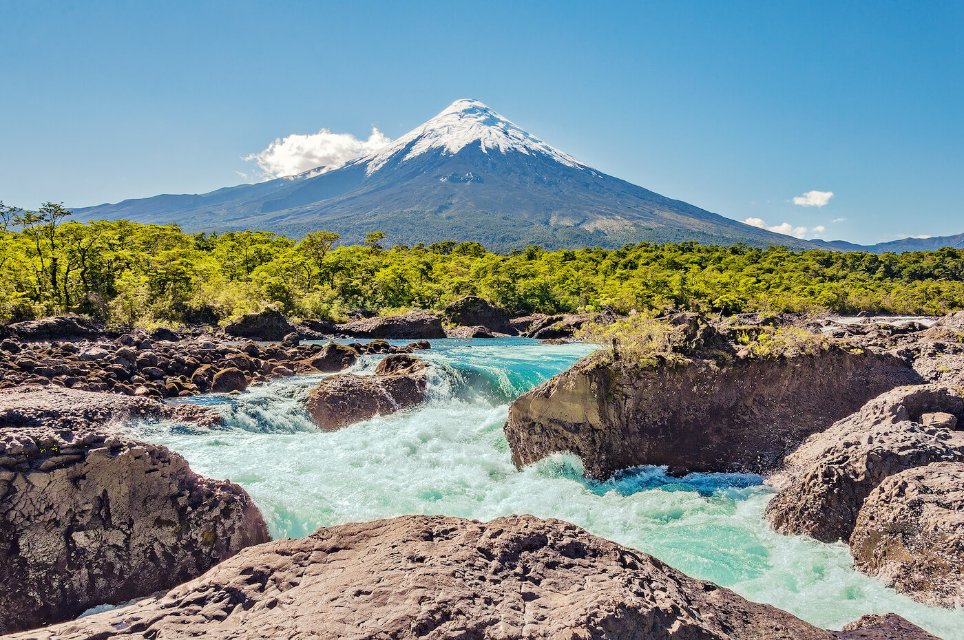 rondreis Chili merengebied Osorno vulkaan patagonie