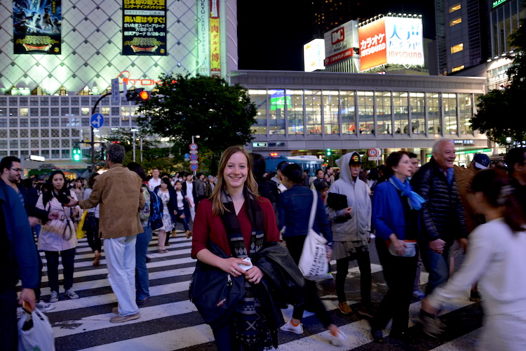 1 week tokyo Shibuya drukste kruispunt