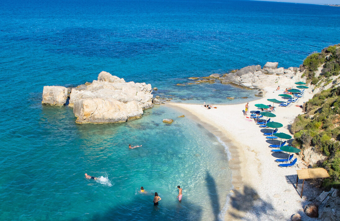 10 bezienswaardigheden zakynthos Xigia Beach