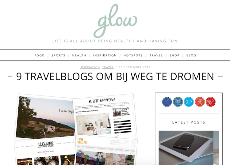 9 Travelblogs Glow Magazine
