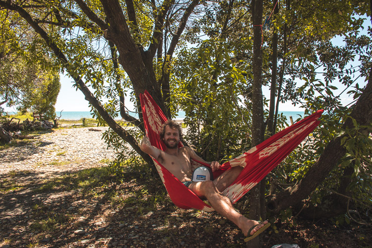Abel Tasman National Park camping aan zee