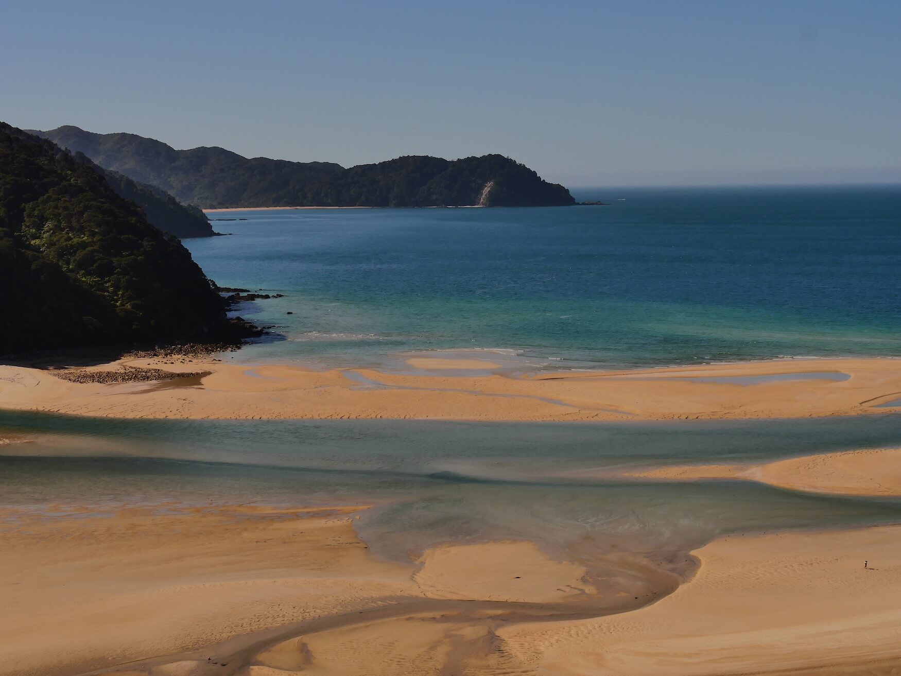 Abel Tasman, kust van Nelson