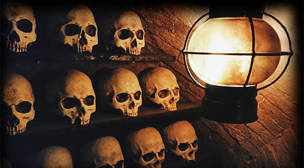 Escape room, the Amsterdam catacombs