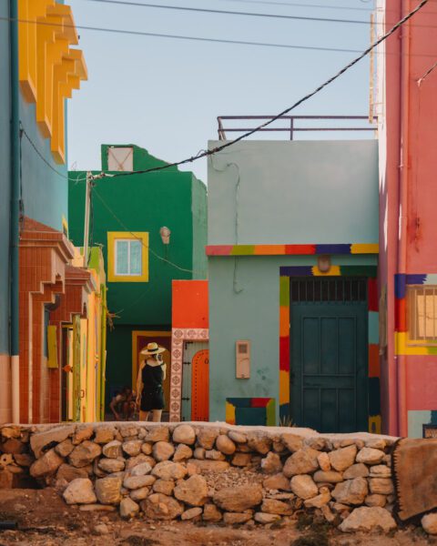 Aghroud rainbow village morocco regenboogdorp