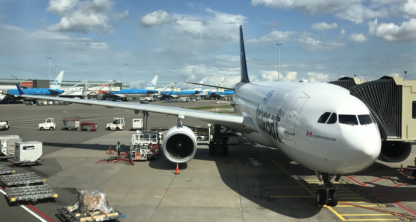 Air Transat vlucht naar Canada Business Class Upgrade