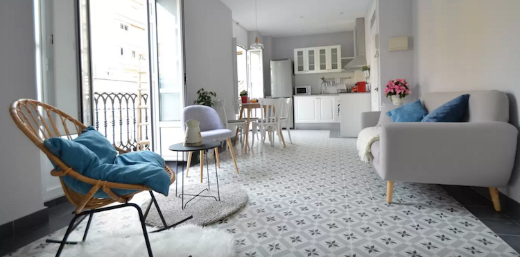 Airbnb Valencia vintage stijl