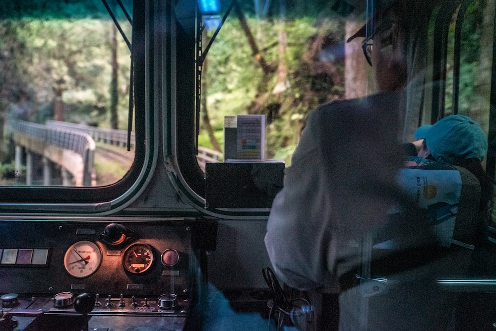 Alishan Forest Railway, treinreis