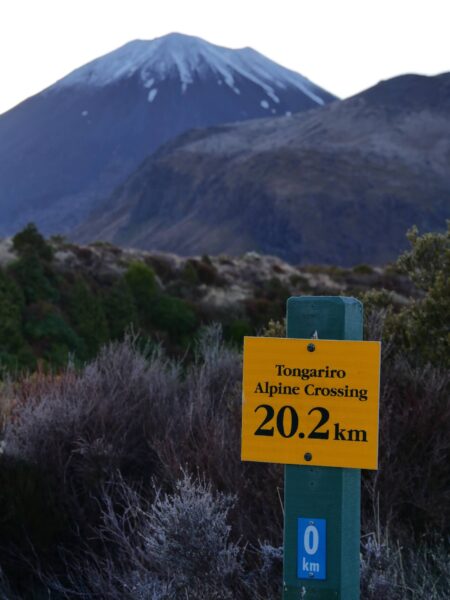 Alpine Crossing bordje 20 km