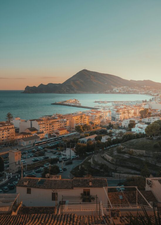 Uitzicht over Altea