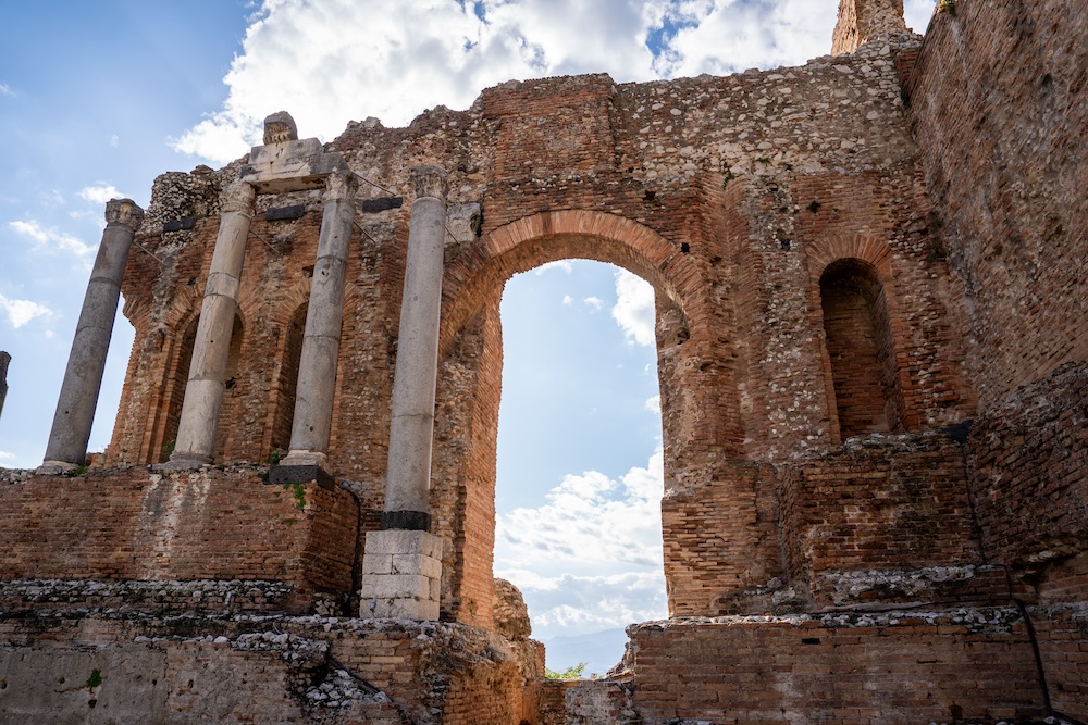 Amfi theater Taormina, Sicilië