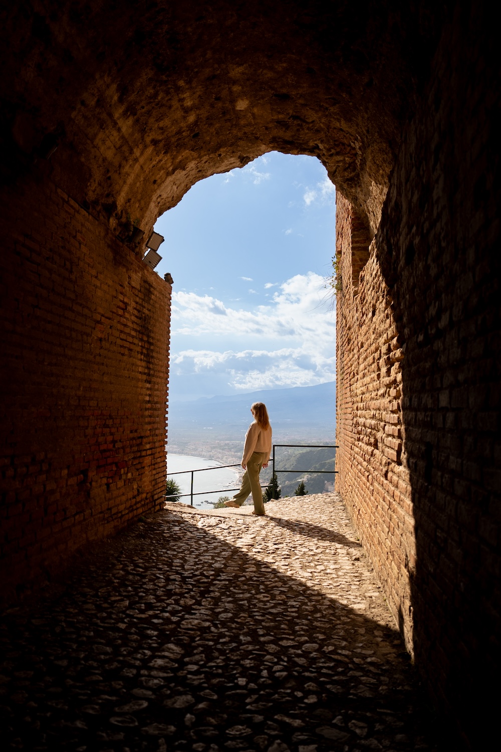 Amfi theater doorkijkje Taormina