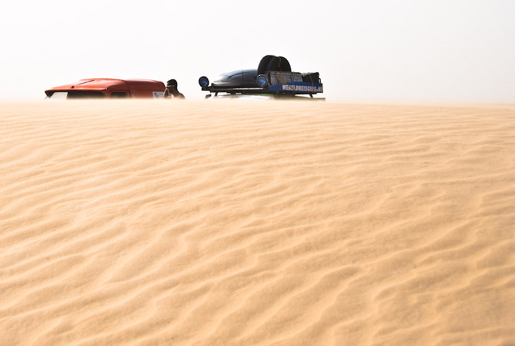 Amsterdam dakar challenge woestijn