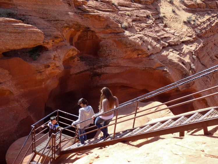 Antelope Canyon tour ingang lower antelope canyon