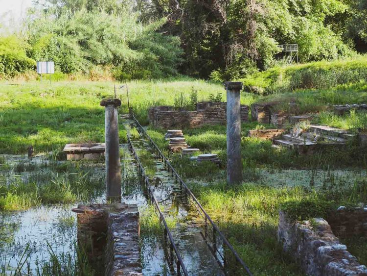 Archeologisch Museum in Dion