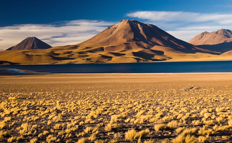 Volcan y Laguna Miscanti Atacama