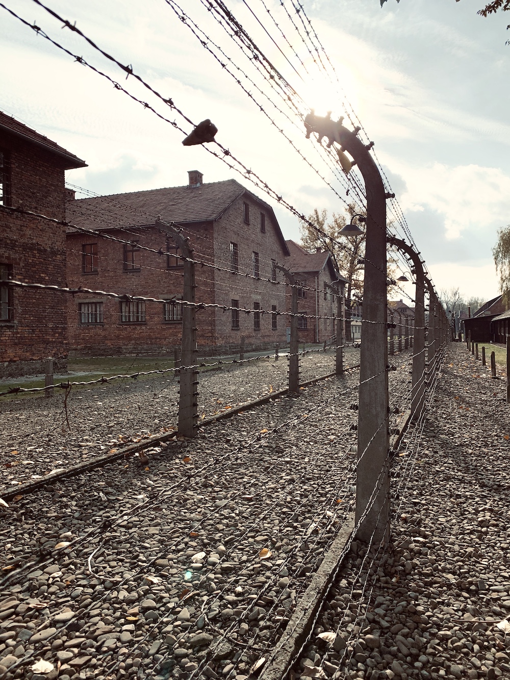 Auschwitz-Birkenau in polen