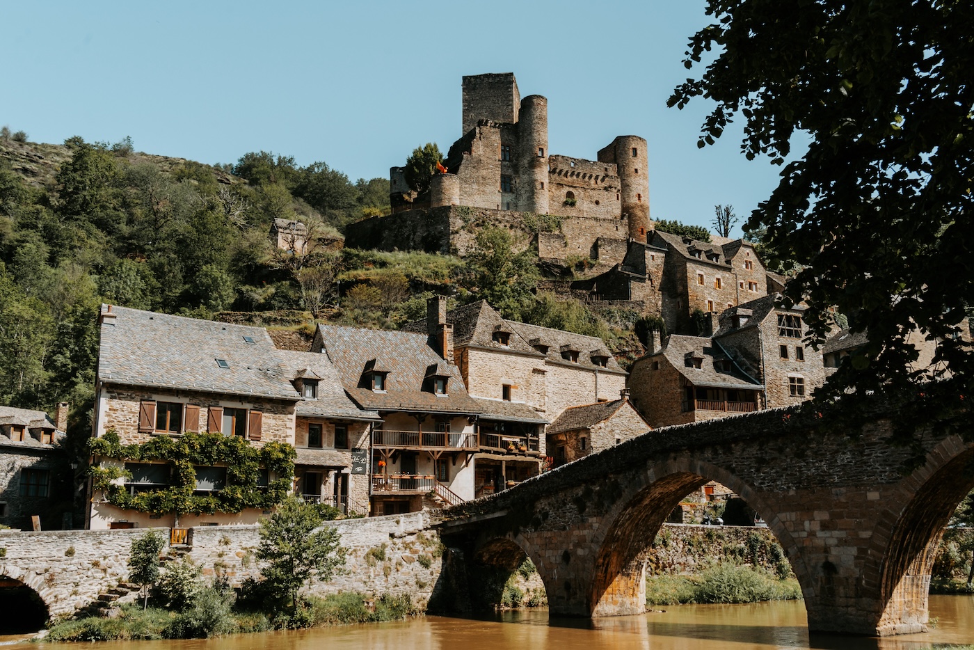 Aveyron, brug Belcastel