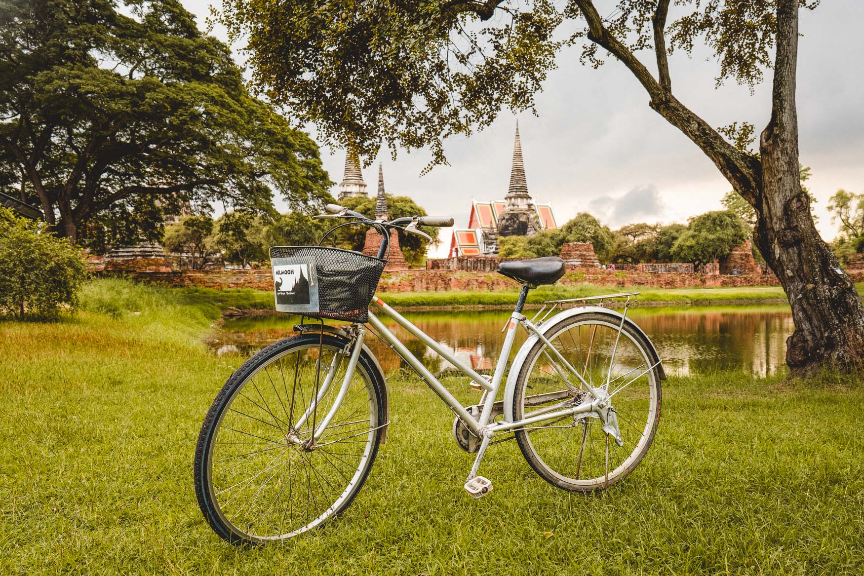 Ayutthaya fiets huren