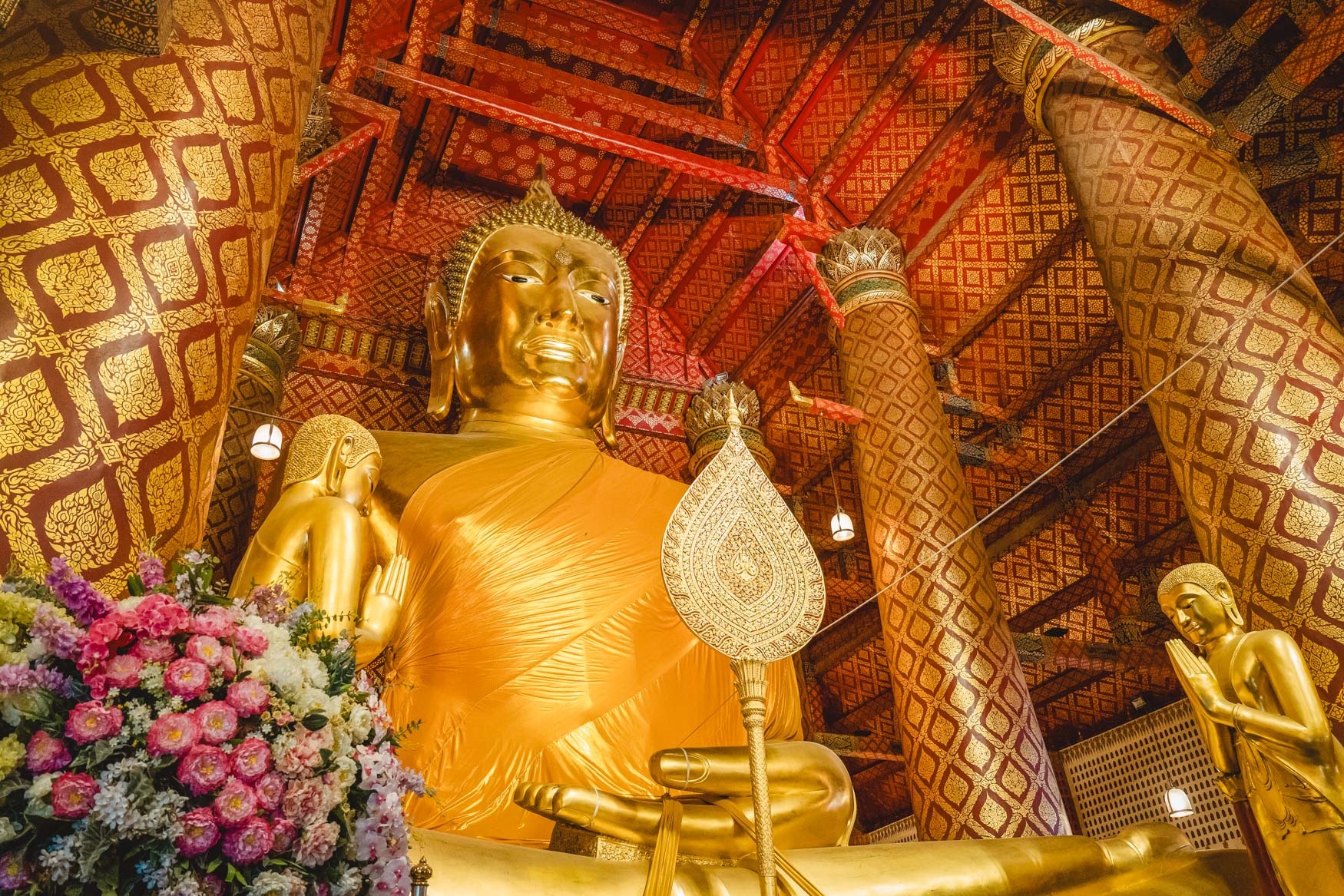 Ayutthaya tempels Wat Phanan Choeng