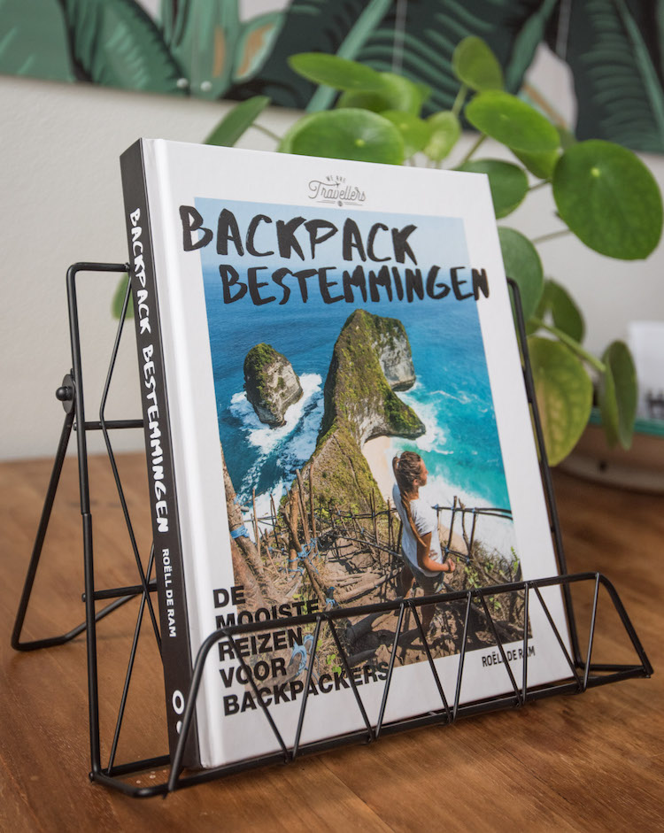 Backpack Bestemmingen Boek winnen vliegtickets
