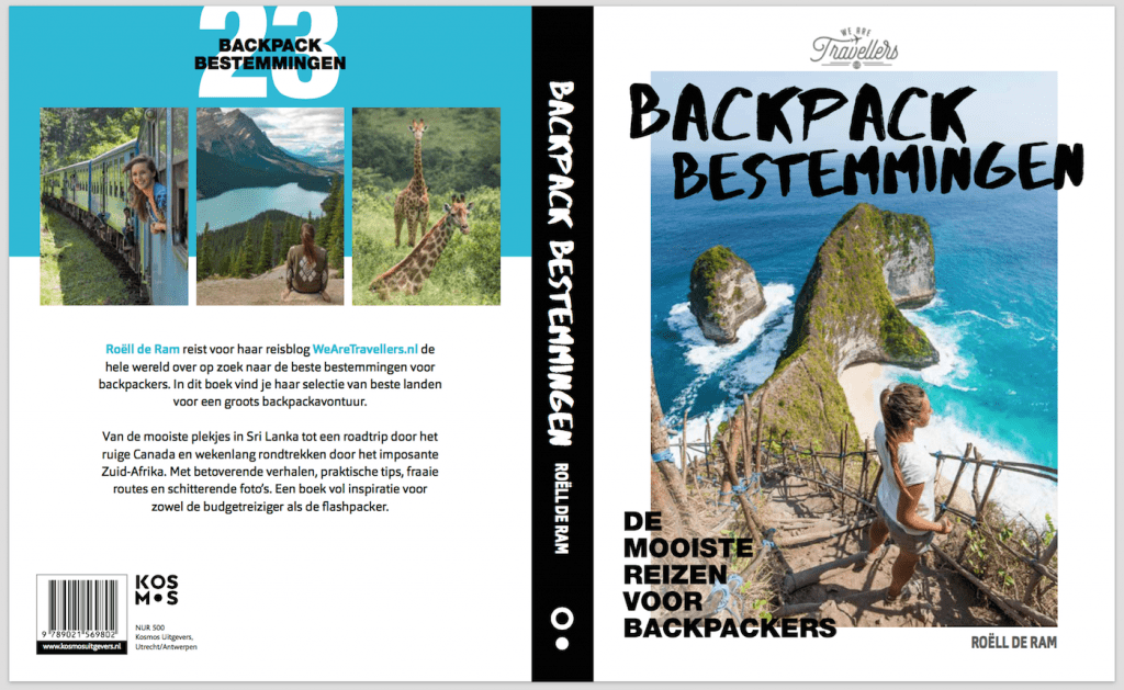 Backpack Bestemmingen boek inkijken exemplaar WeAreTravellers
