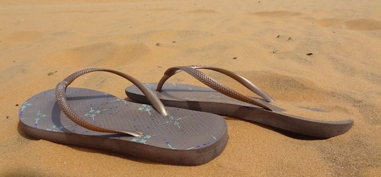 Backpacken schoenen slippers