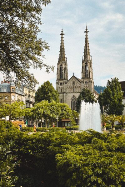 Baden Baden park wandeling