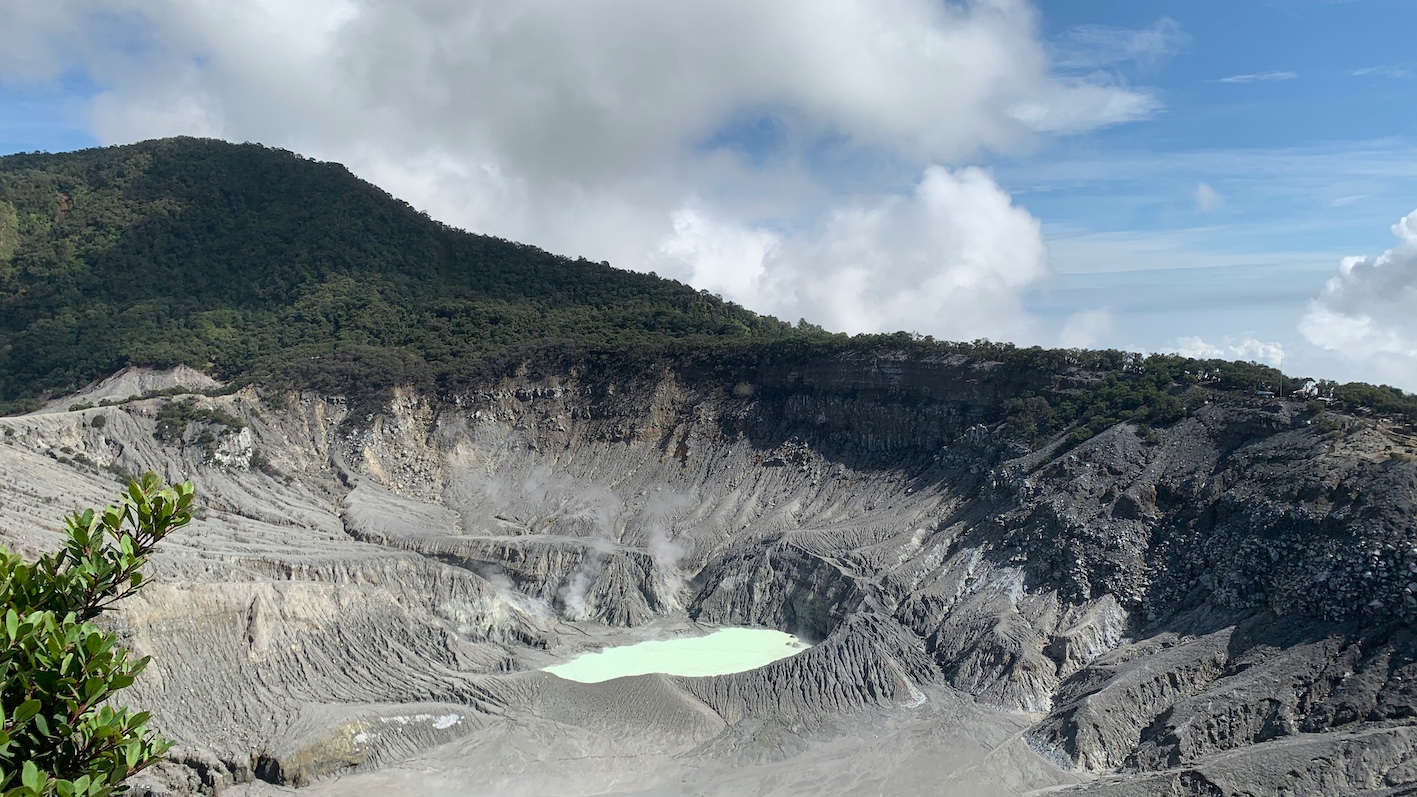 krater van Tangkuban Perahu