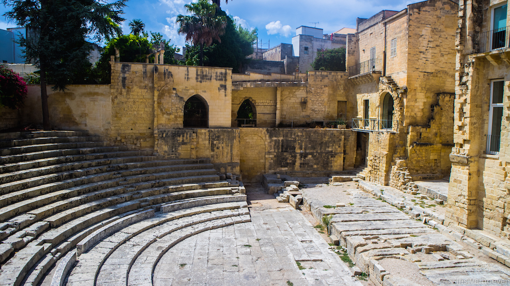 Bari italie amfitheater piazza