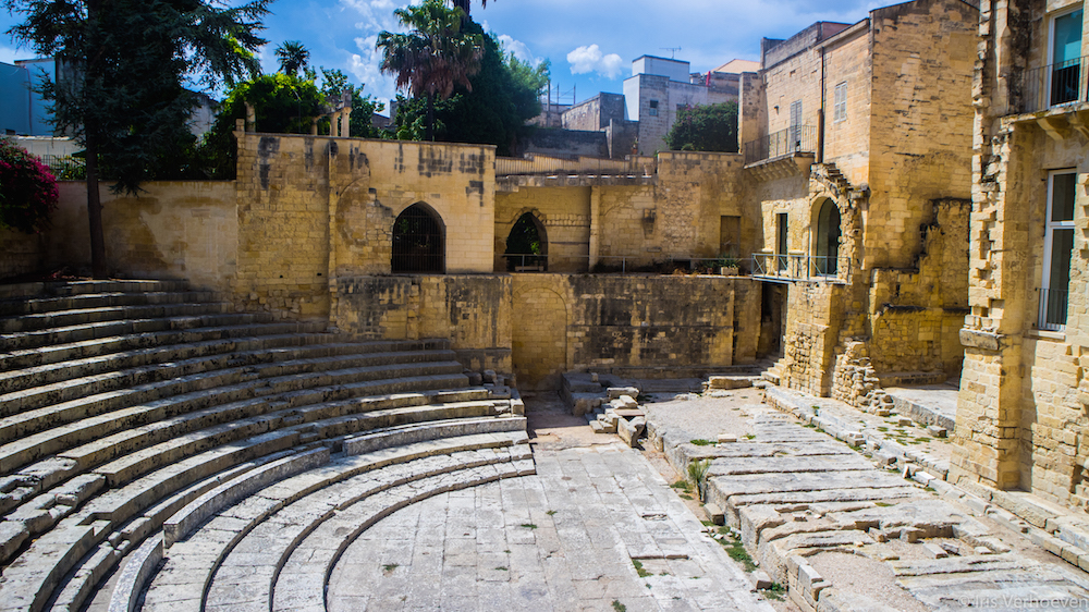 Bari italie amfitheater piazza