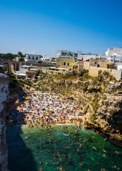 Bari-italie-strand-druk