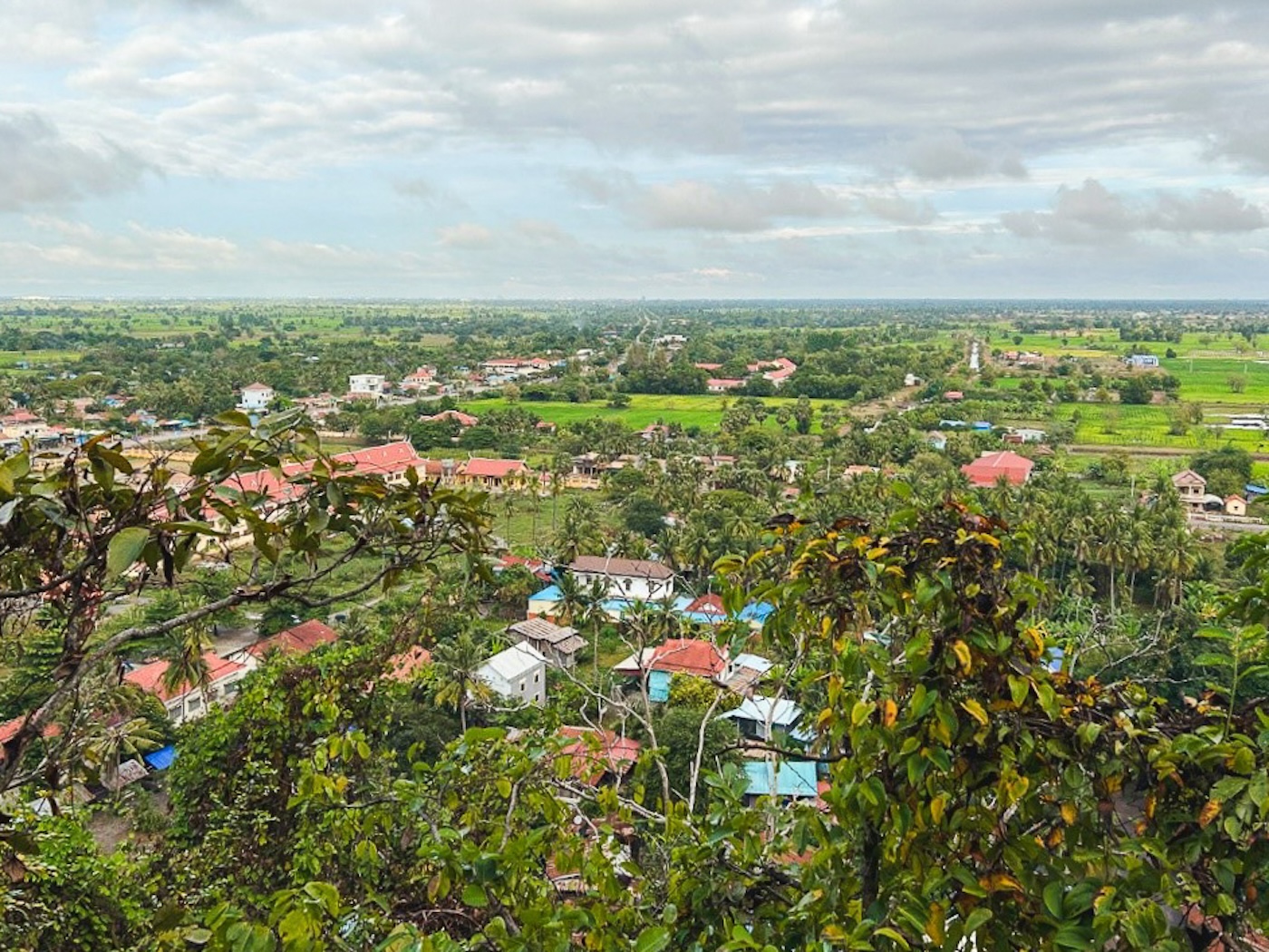 Battambang uitzicht