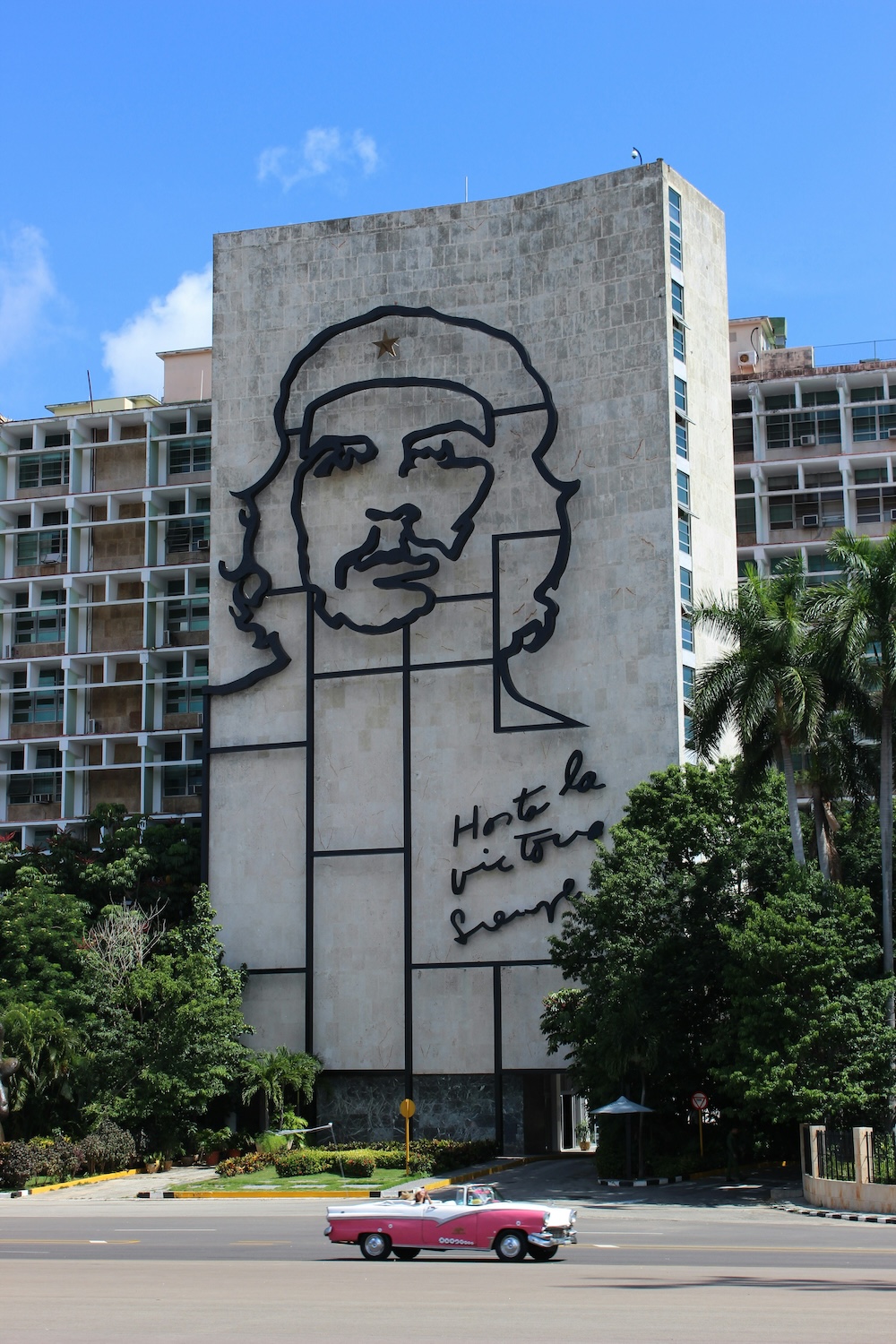 Beeldtenis Che, Plaza de Revolución