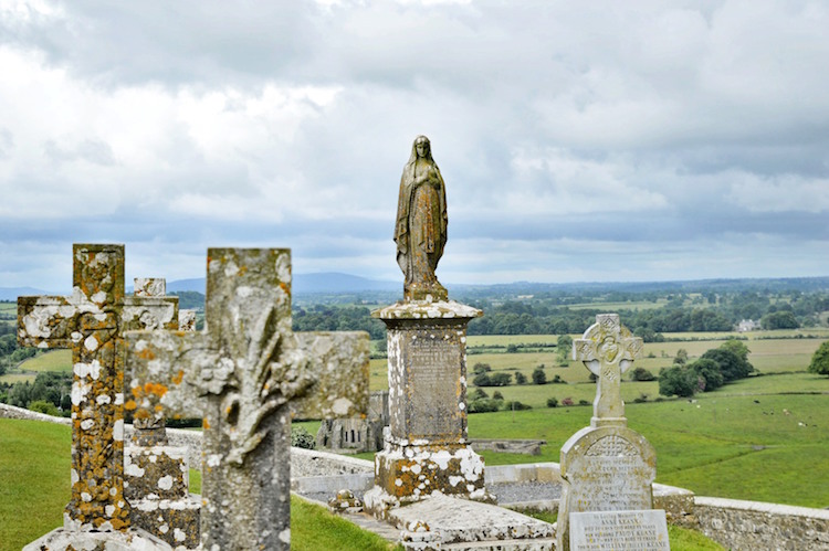 Begraafplaats Cashel ruines ierland