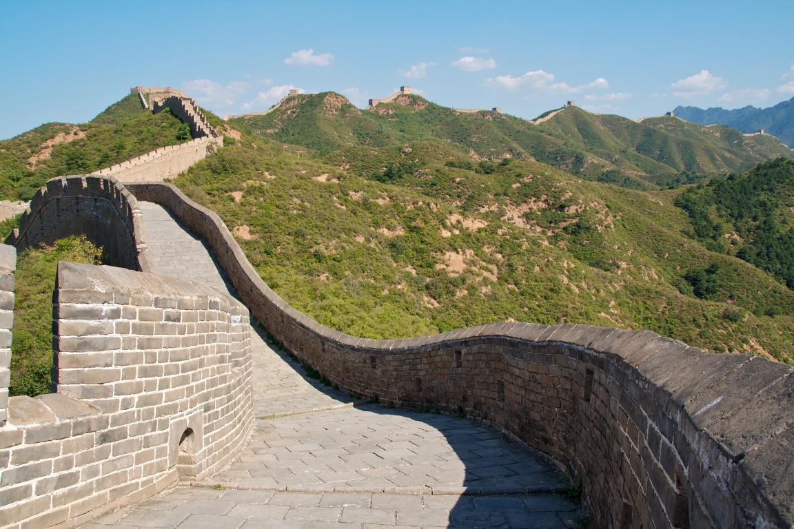 Beijing Chinese muur