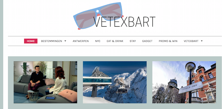 Belgische Reisblogs Vetex Bart