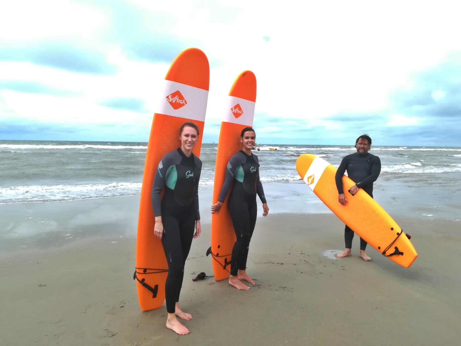 Belgische kust surfen dehaan windhaan
