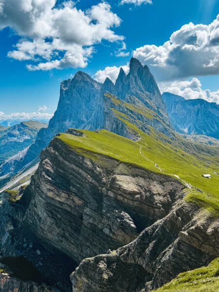 Bergrotsen in Dolomieten