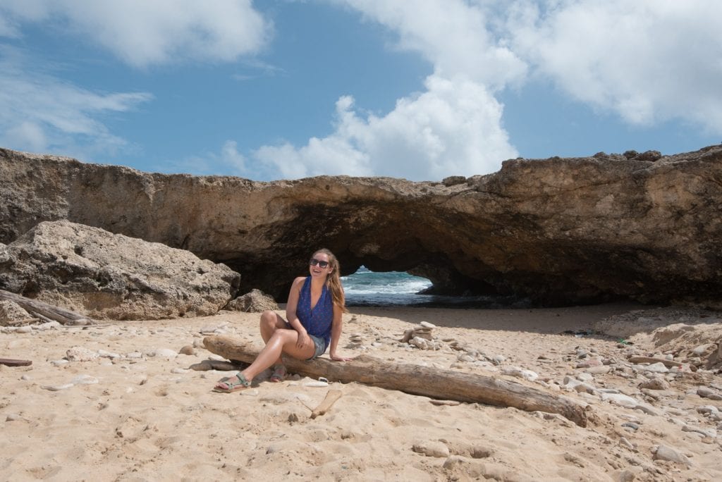 Bezienswaardigheden Aruba vakantie tips Bridge Arikok National Park