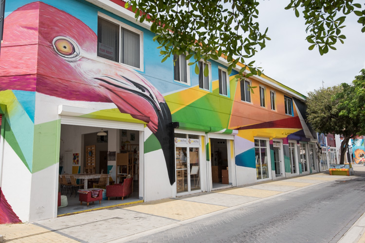 Bezienswaardigheden Aruba vakantie tips San Nicolaas flamingo