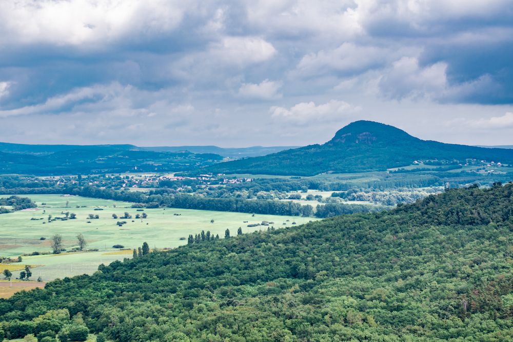 Bezienswaardigheden Hongarije, uitzicht Szigligeti Castle