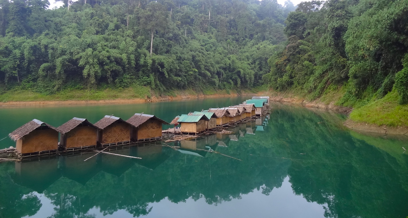 Bijzonder overnachten Khao Sok Thailand