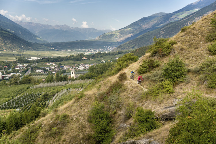 Biken in Zuid Tirol italie