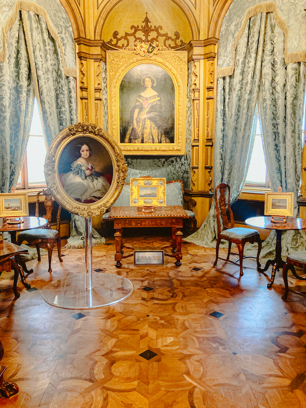 Binnen kamer kasteel Triëst