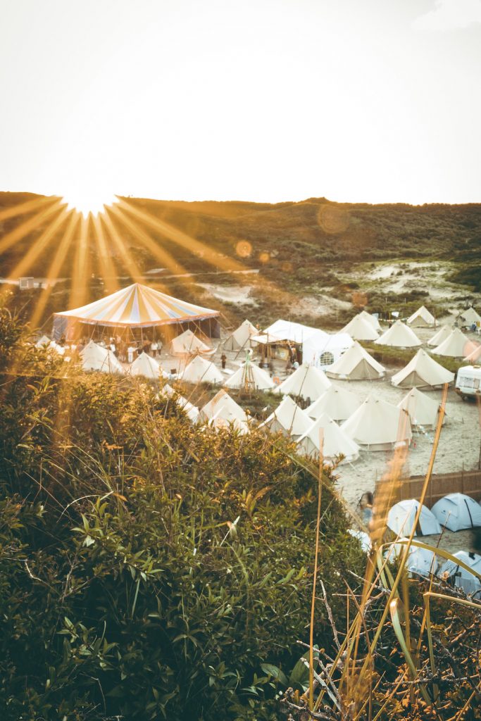 Bloemendaal beach camp