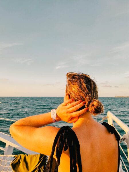 Bo bij de zee van Key Largo